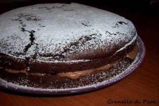 torta al cacao con nutella e mascarpone