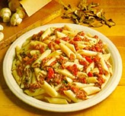 penne rigate ai funghi