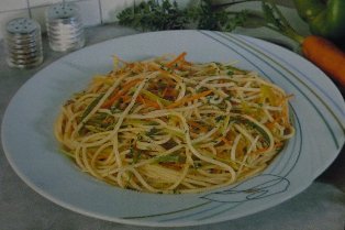 Spaghetti vegetariani