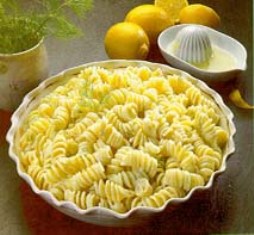 Fusilli all’Aneto con salsa di limone