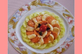 tortino di salmone e capesante