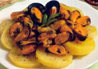 Insalata di patate e cozze