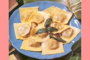 Ravioli dolci di ricotta