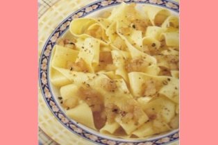 pappardelle al lardo