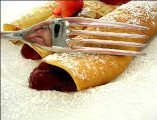 crepes al cioccolato