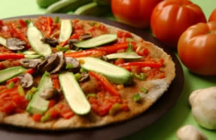 pizza vegetariana