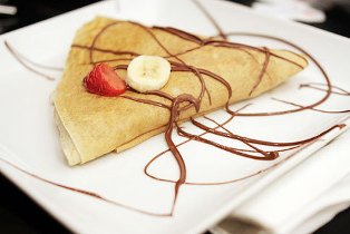 Crepes Al Cioccolato cucina italiana